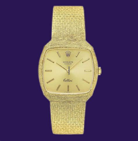 Vendesi Rolex 1974 Rolex Geneve Cellini watch in 18K Yellow